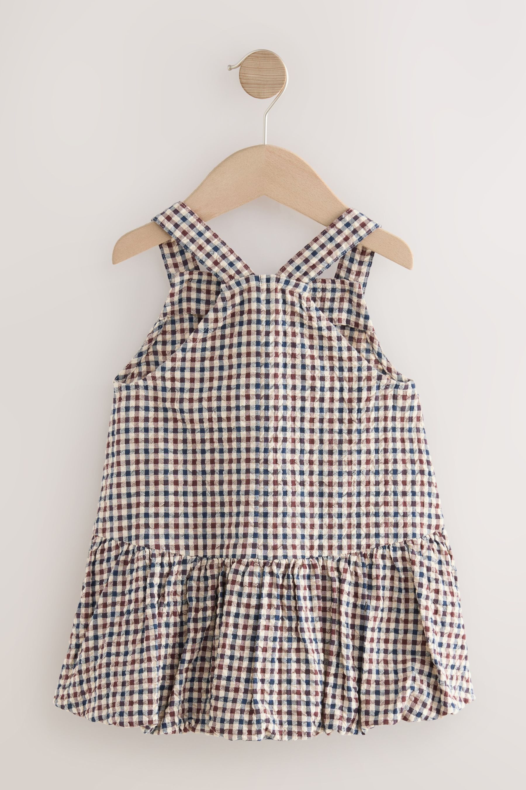 Next Ballonkleid Latzkleid mit Ballonsaum (1-tlg) günstig online kaufen