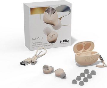 sudio Komfortable, Ohrstöpsel, Dynamischer In-Ear-Kopfhörer (Mit über 17 Versionen und über 400 getesteten Ohren bietet der Sudio T2 eine optimale Balance aus Komfort und Passform., stabile Soundqualität und intensives Musikerlebnis ohne Ohrenschmerzen)