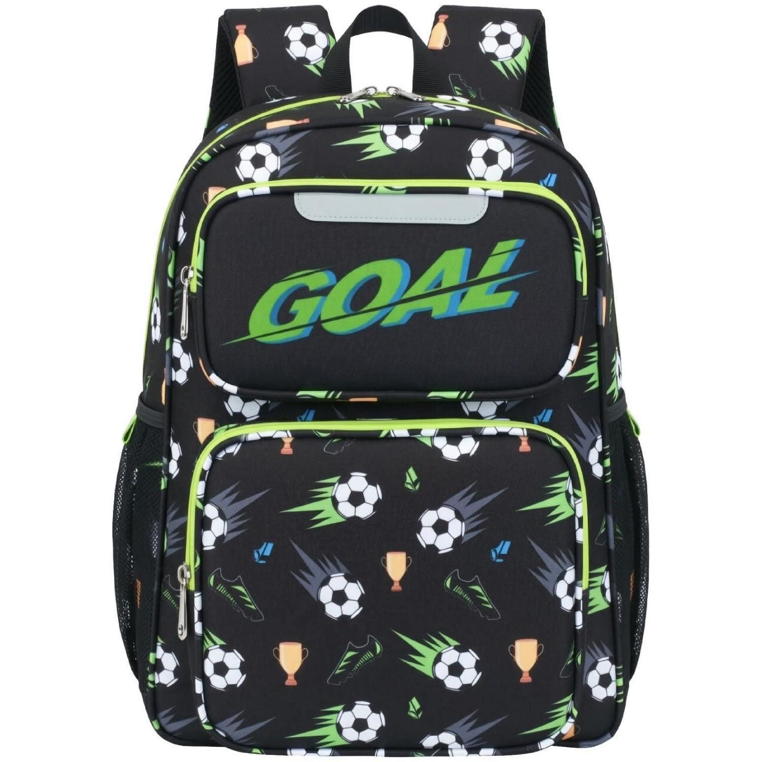 LuxusKollektion Schulrucksack Schulrucksack Jungen 23L Schwarz Fußball