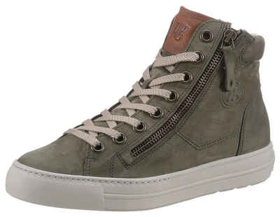 Paul Green Sneaker, Schnürboots, High Top Sneaker, Plateausohle, mit Reißverschluss