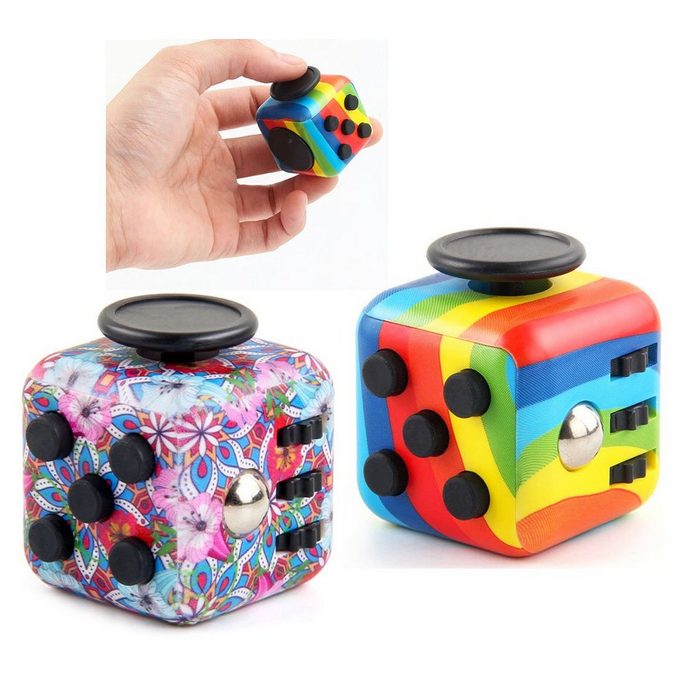 Housruse Lernspielzeug Rubik's Cube Dekompressionsventil-Set Würfel-Dekompressionsspielzeug