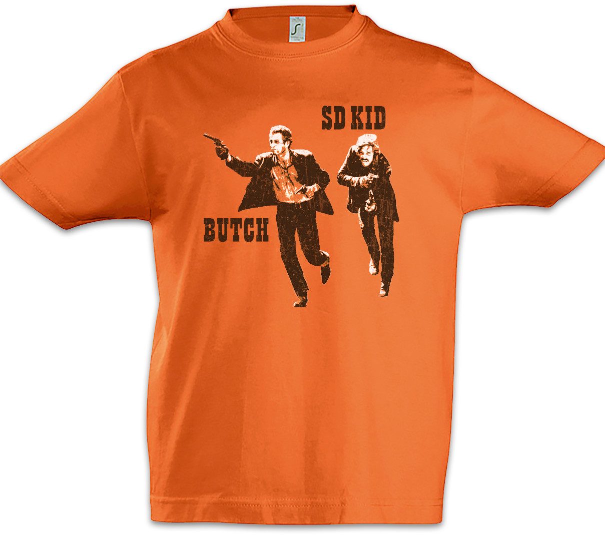 Print-Shirt Butch & SD-Kid Kinder T-Shirt Western Cassidy Sundance Harry Kid
