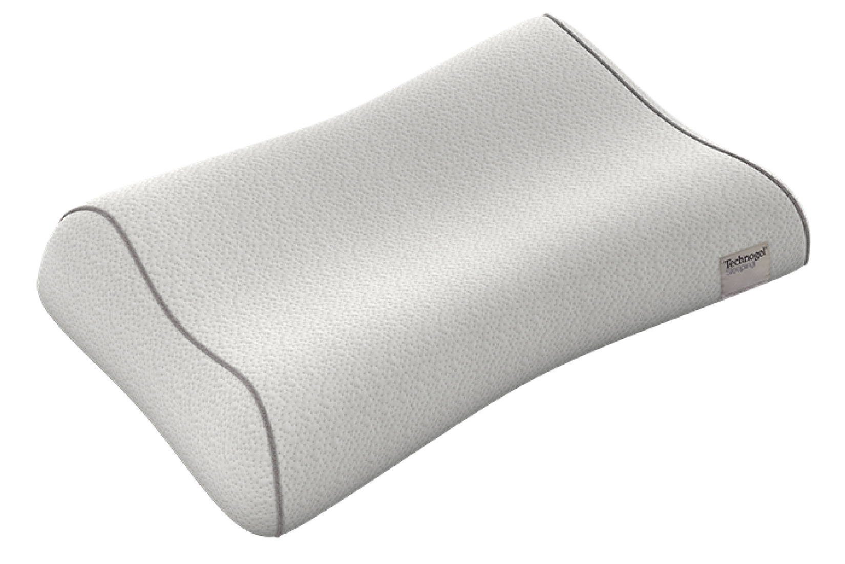 Technogel Nackenstützkissen Original Anatomic Curve, Füllung: Gel, Viscoschaum, Seitenschläfer, Rückenschläfer, Für Allergiker geeignet