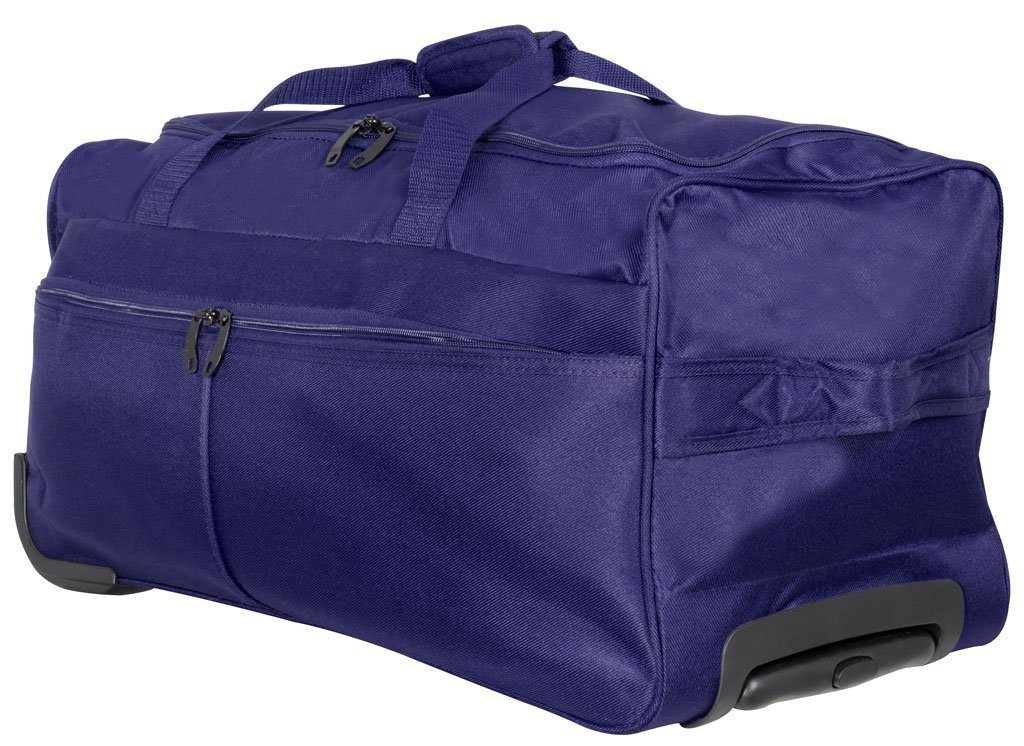 Trendyshop365 Damen und blau XL Reisetasche für Brooklyn mit 65x35x30cm, 2 Trolleygriff Tasche Herren), Rollen leichte und Liter, (Trolley, 70
