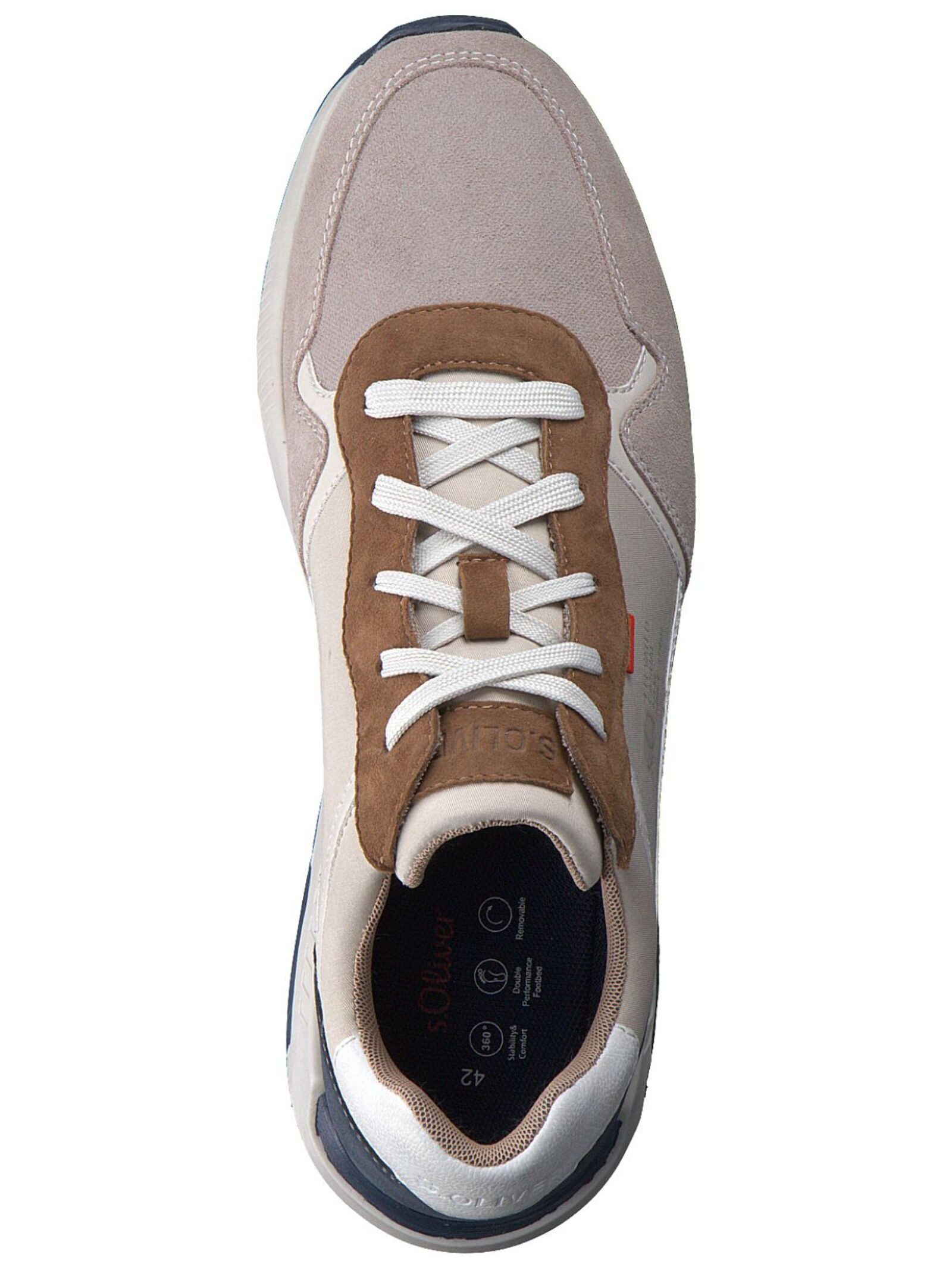 s.Oliver Sneaker Leder/Textil . Sneaker (1-tlg)