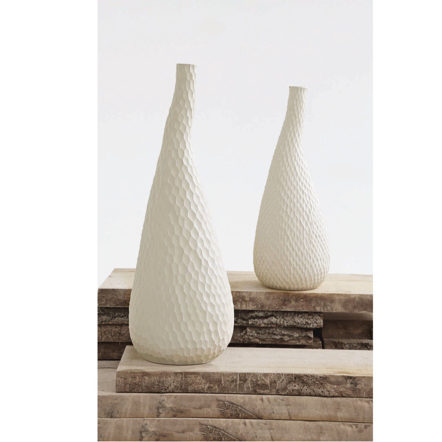 ASA beige natur ASA Selection carve Dekovase Vase, SELECTION