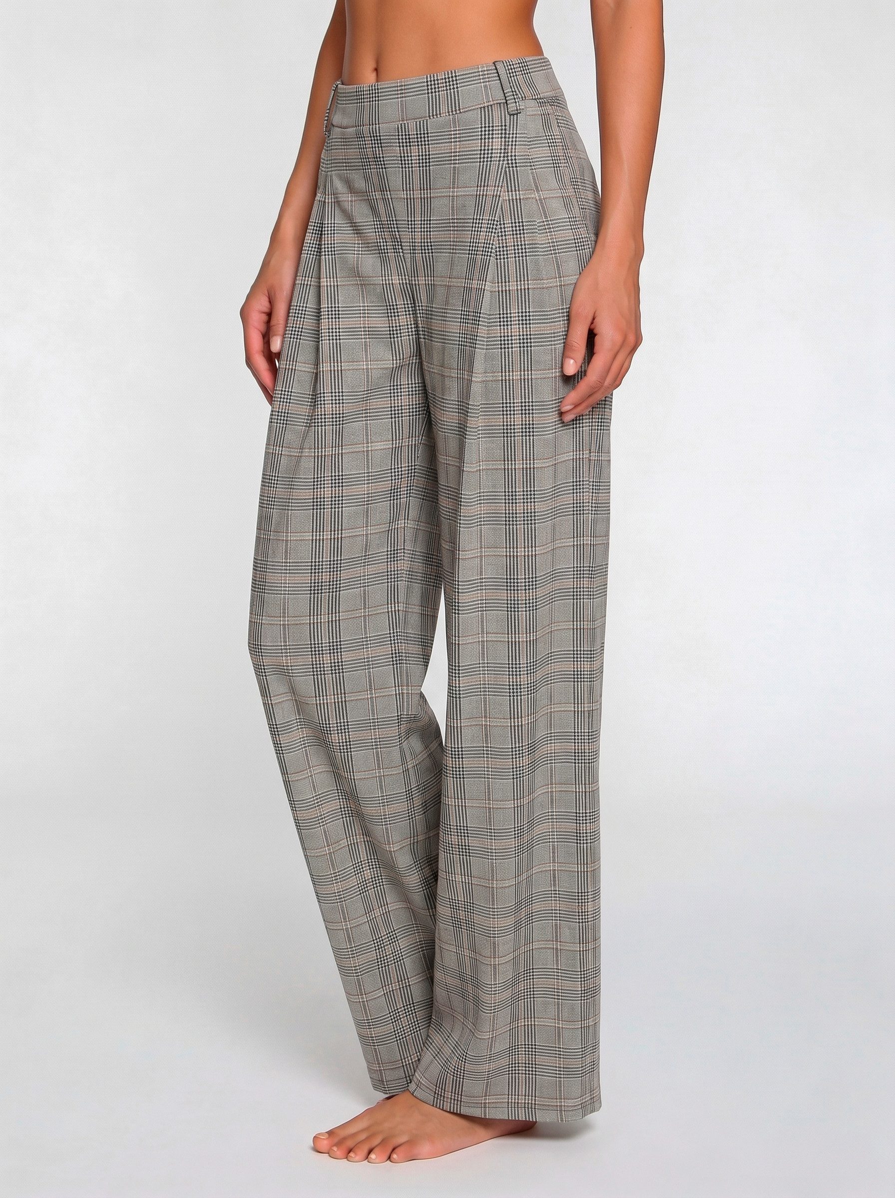 LASCANA Palazzohose Schlupfhose mit Bundfalten mit weiten, geraden Beinen. € 59,99