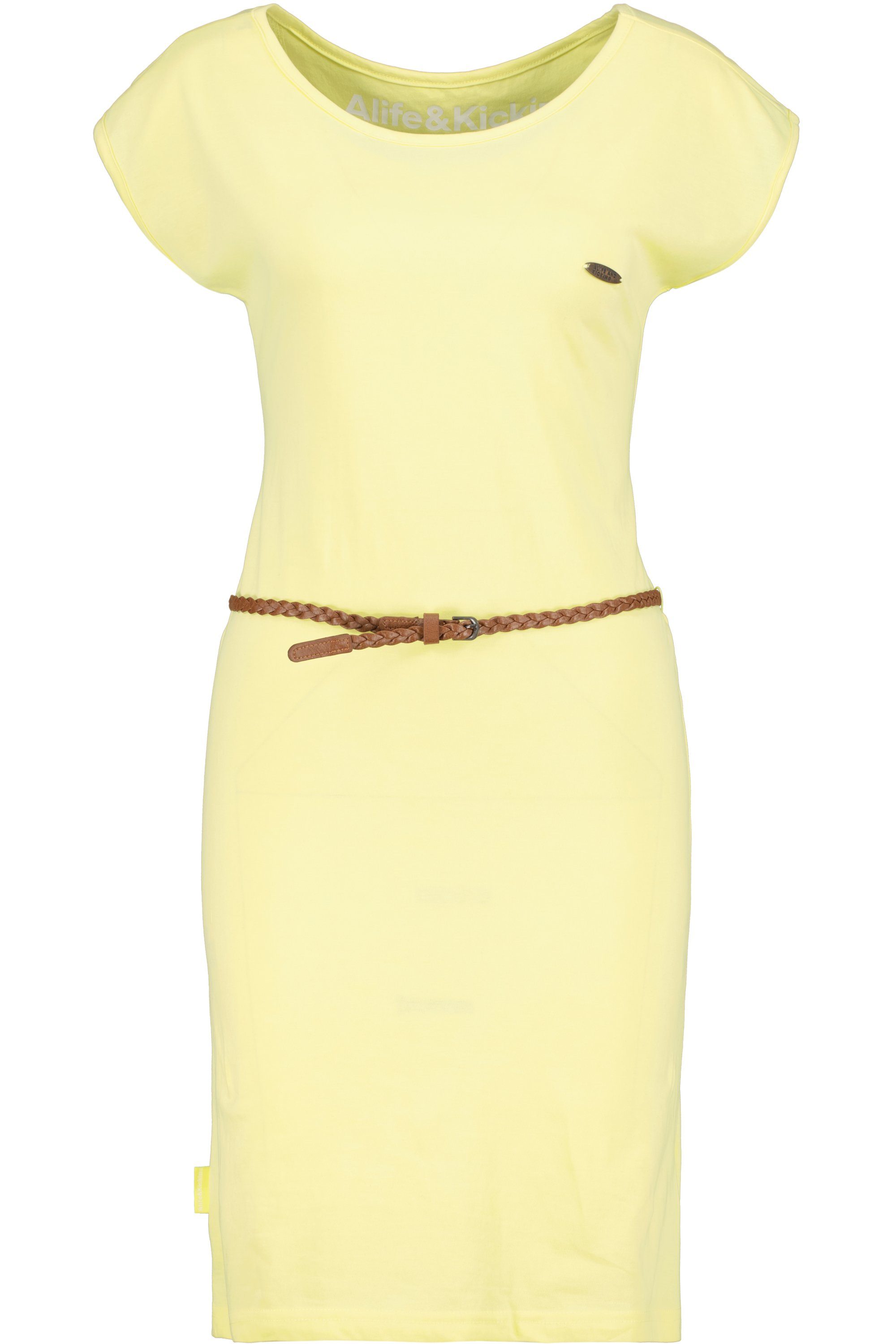 Damen Blusenkleid Kickin Kleid & Alife ElliAK Dress Sommerkleid, lemonade