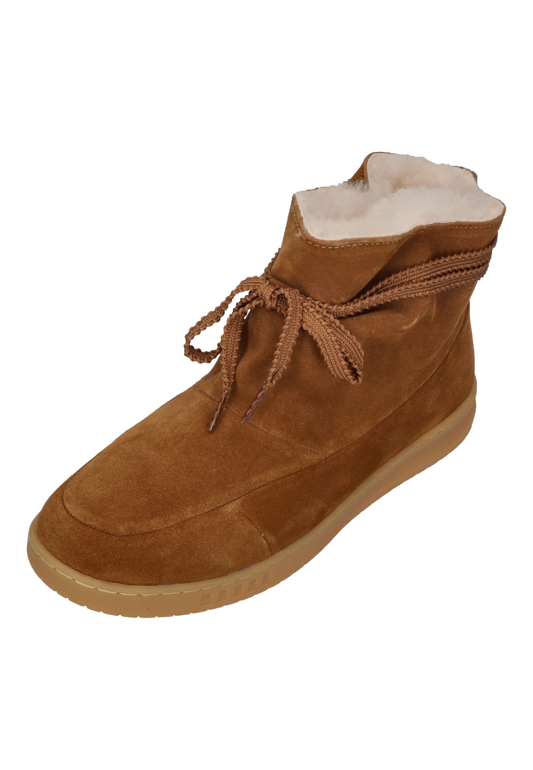 HUB QUEEN 2.0 Stiefelette Cognac Lt. Gum