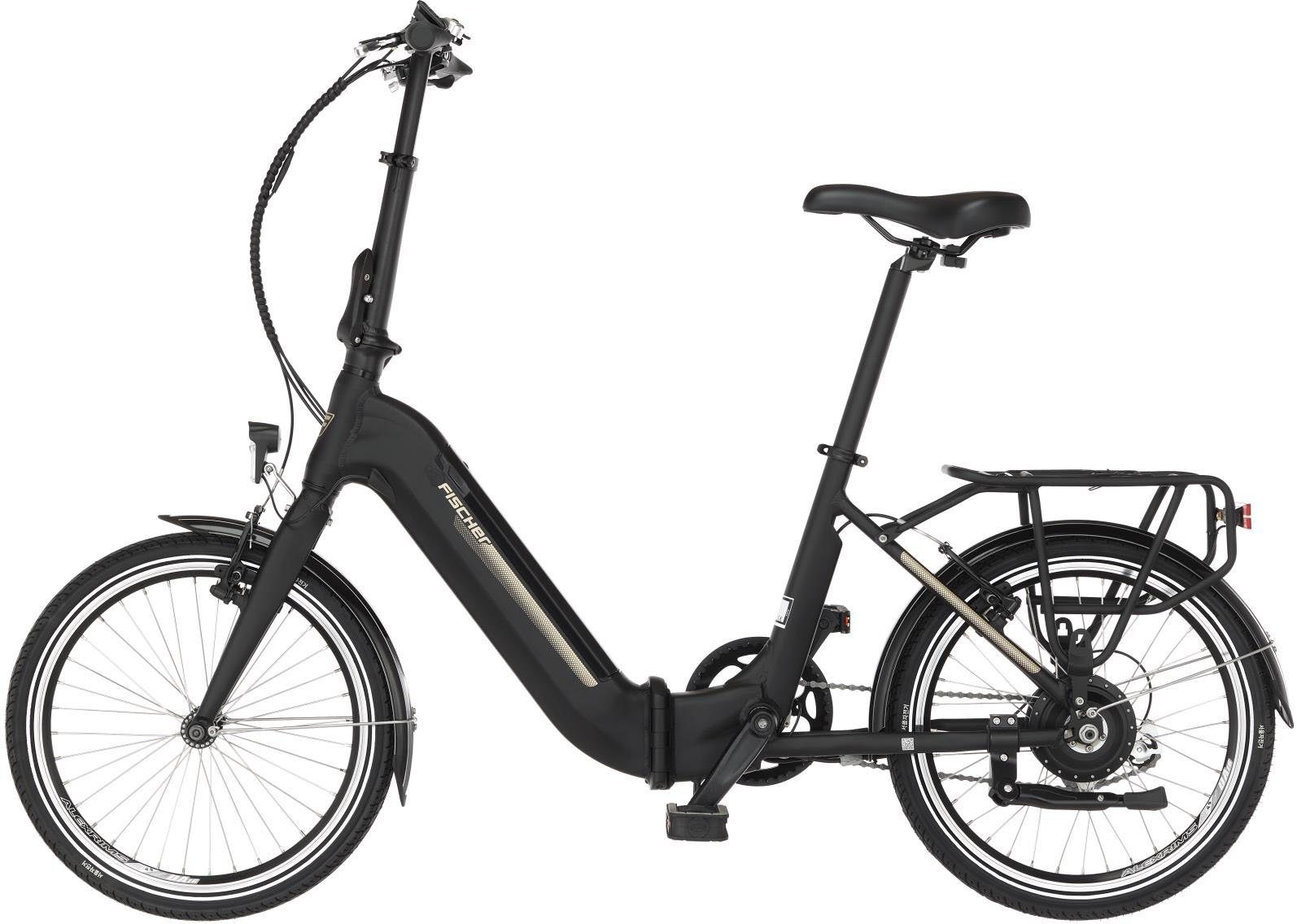 FISCHER Fahrrad E-Bike E-Faltrad AGILO, 7 Gang, Kettenschaltung, Heckmotor,  374 Wh Akku