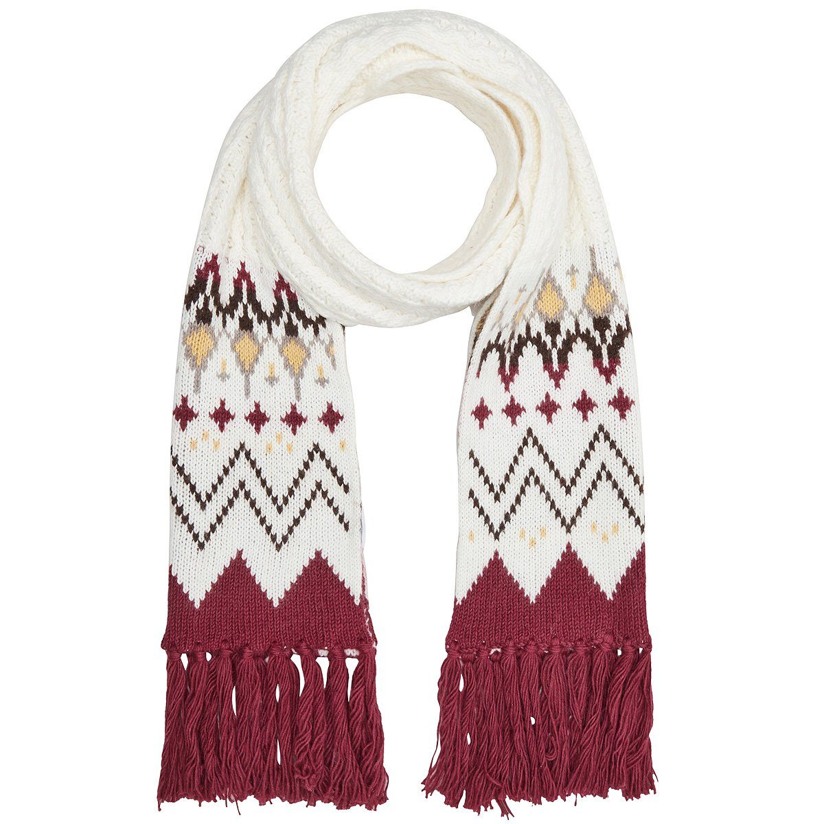 s.Oliver Schal Damen Langer XXL Schal mit Strickmuster Scarf 2109005-0210