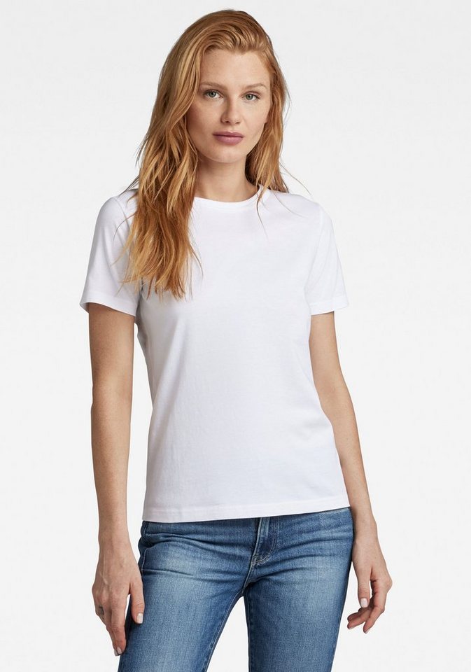 G-Star RAW T-Shirt Nysid mit großem Rückenprint, Angenehmer Tragekomfort  dank reiner Baumwolle