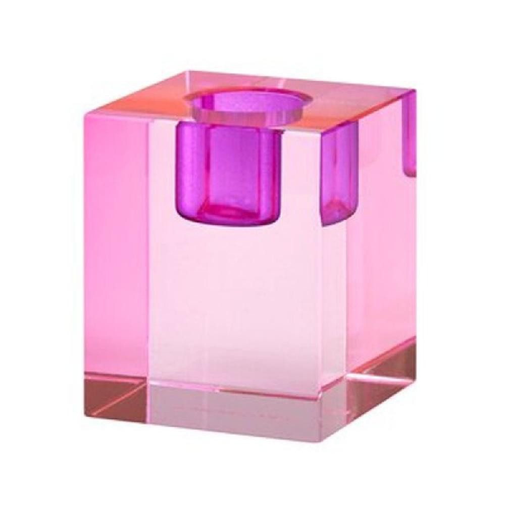 Giftcompany Kerzenhalter Kerzenhalter Dioptrics Pink/Lila (S)