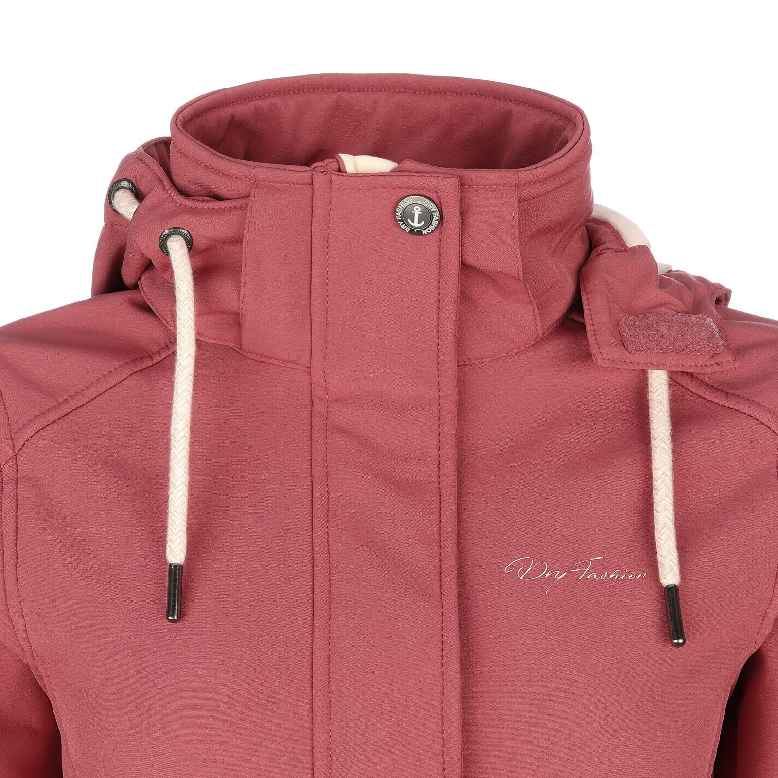 mit Fleece-Innenfutter Dry himbeersorbet Fashion Softshelljacke Damen Wien wattiertem Softshell-Mantel