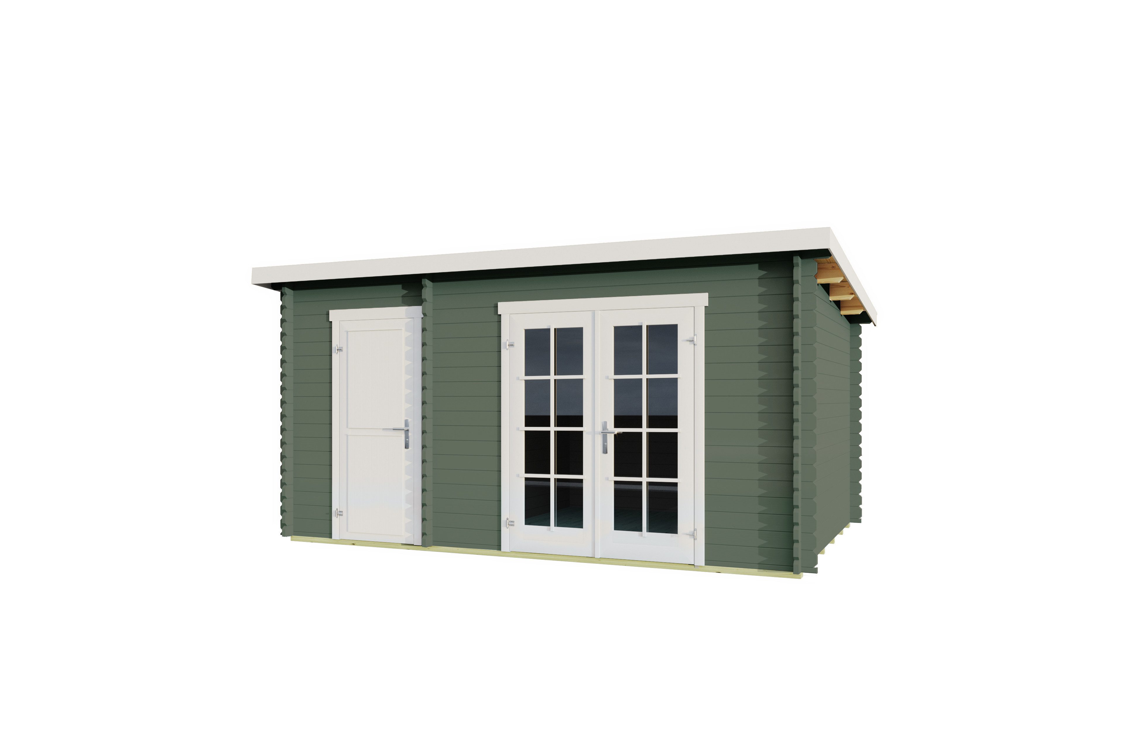 Nordic Holz Gartenhaus 2-Raum Haus Belmont, BxT: 465x318,9 cm