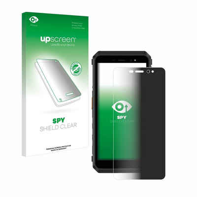 upscreen Blickschutzfolie für Ulefone Power Armor X11 Pro, Displayschutzfolie, Blaulichtfilter Privacy Folie Schutzfolie Sichtschutz klar Anti-Spy