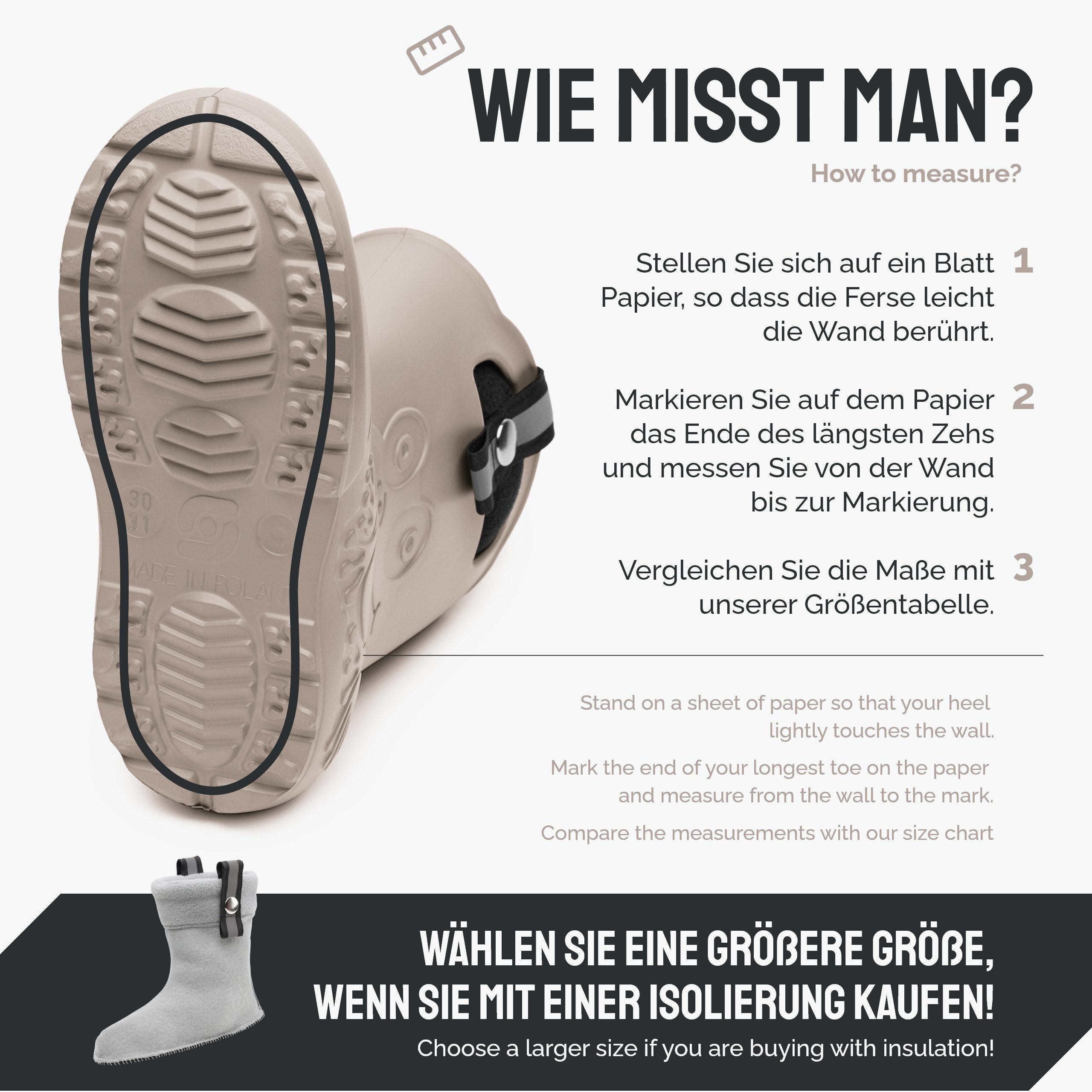 Ladeheid Kinder Federleichte Gummistiefel Thermo mit Fütterung LA-CA-Frog245 Gummistiefel – Bild 2 von 5