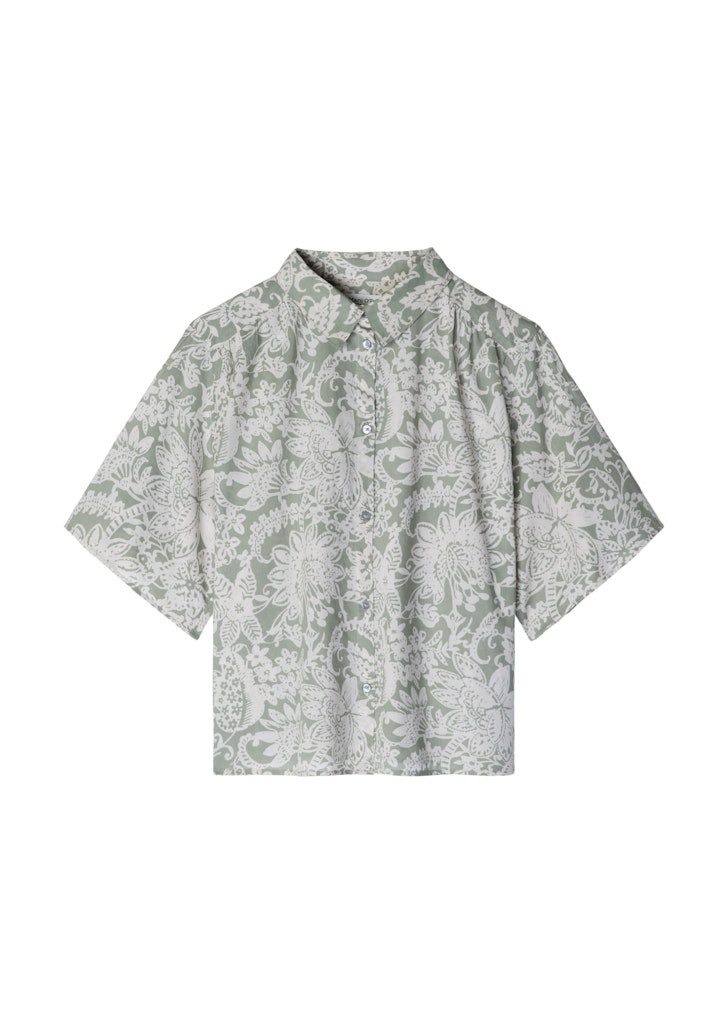 Marc O'Polo Blusenponcho Marc O' Polo Women / Da. Bluse / Woven Blouses Shortsleeve