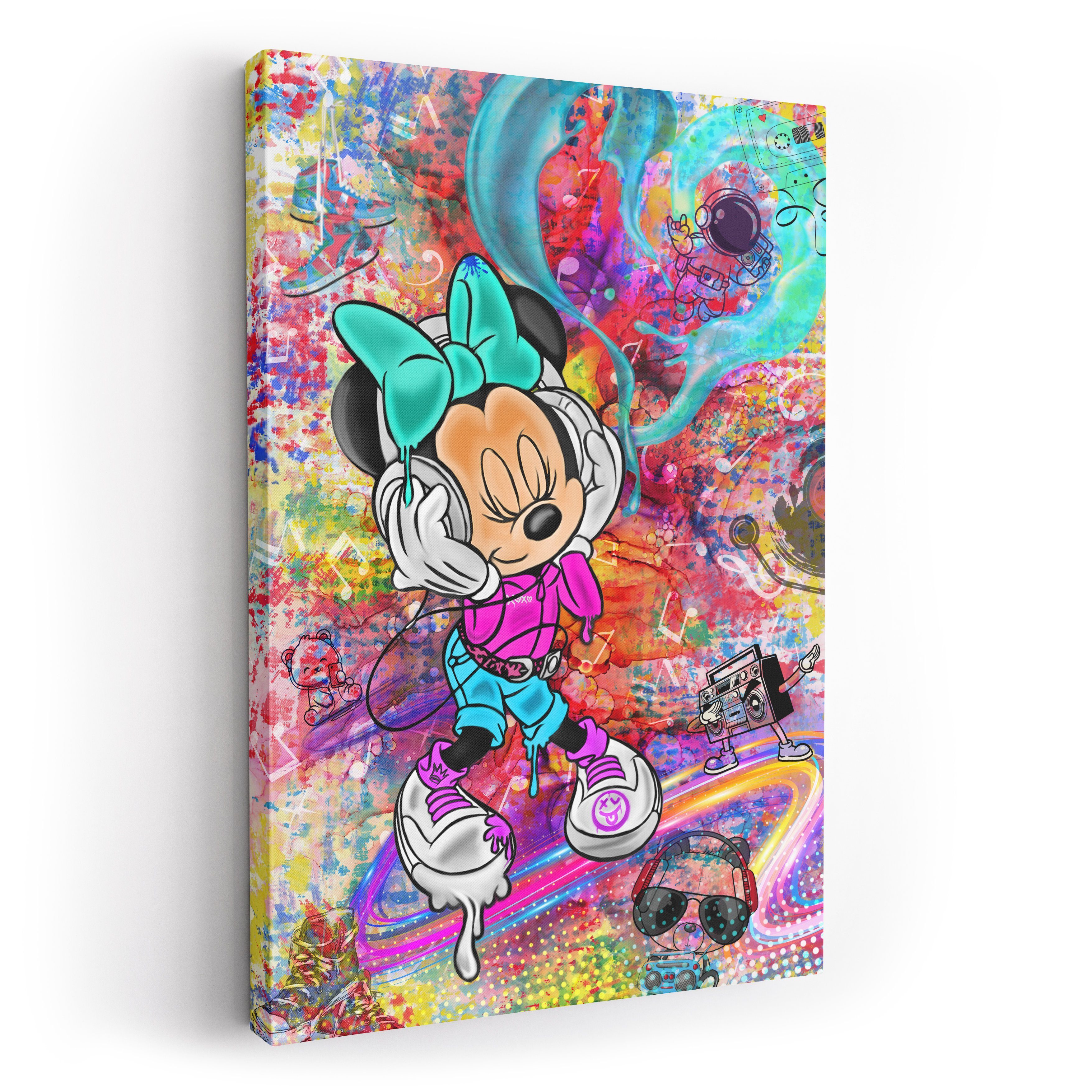 ArtMind XXL-Wandbild FEEL THE MUSIC, Premium Wandbilder als Poster