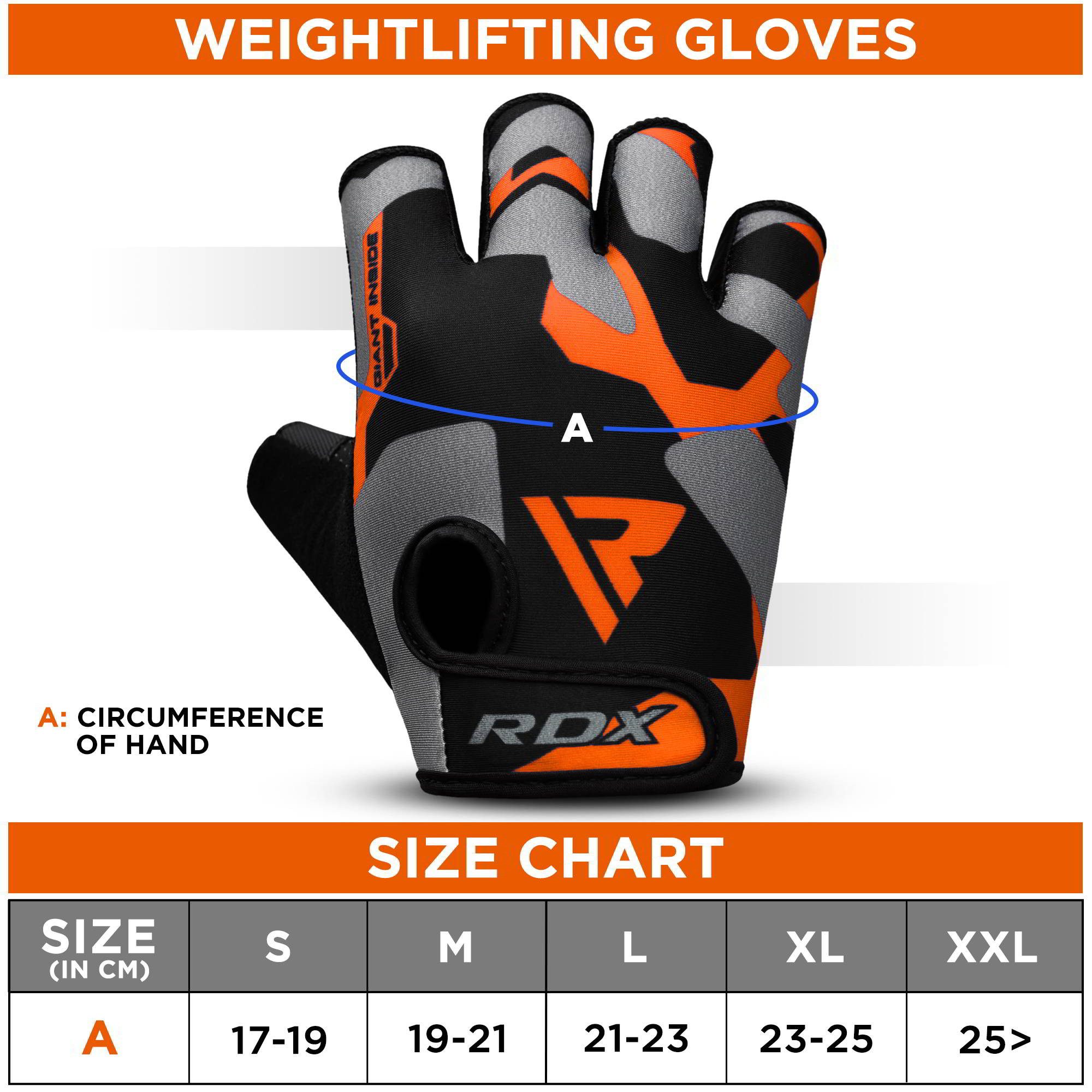 RDX Trainingshandschuhe RDX Fitness Handschuhe, Trainingshandschuhe, Workout Handgelenkschutz