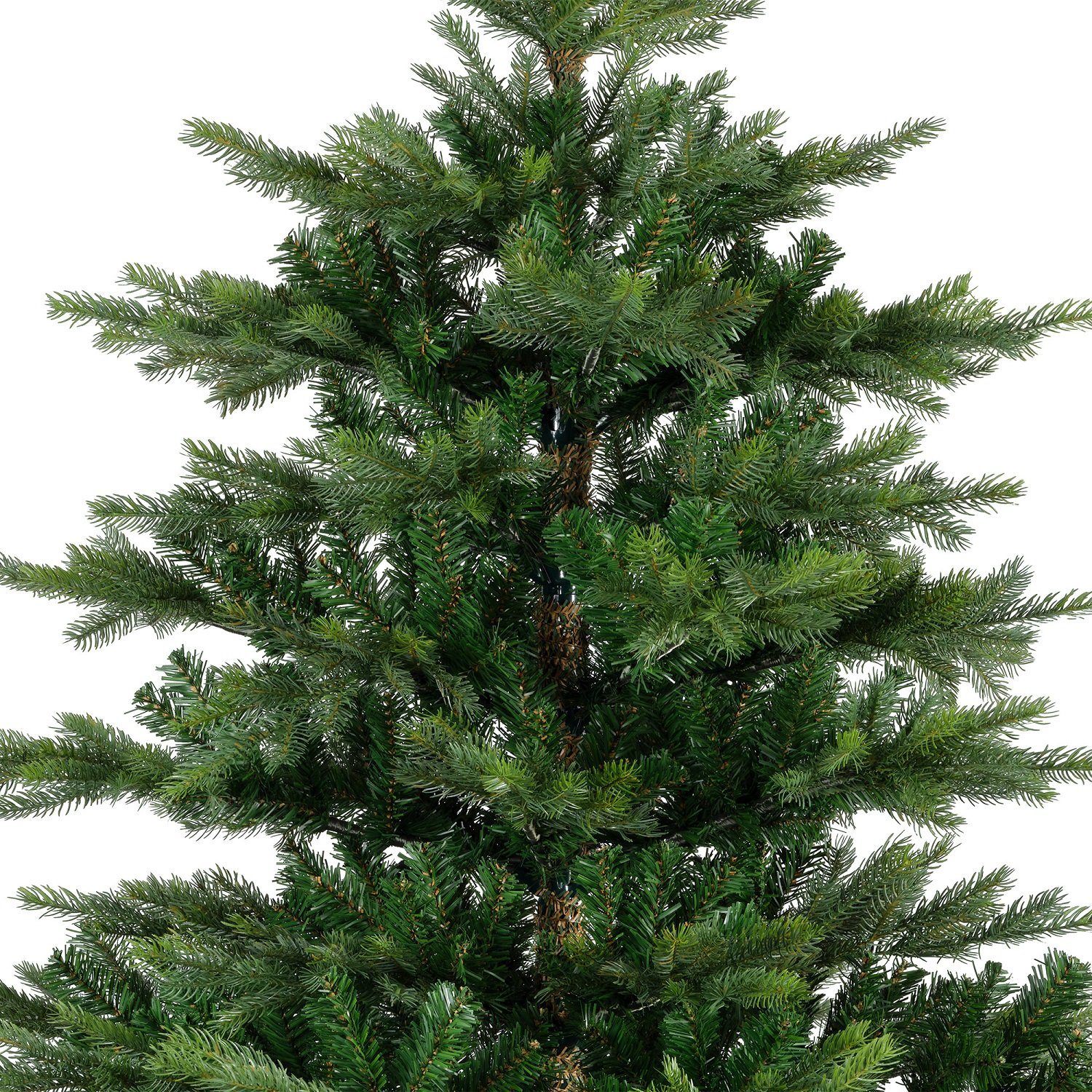 Kaemingk Künstlicher Weihnachtsbaum Everlands künstlicher Weihnachtsbaum GRANDIS FIR 150 cm Grün, Tanne, Grandis-Tanne, Klappmechanismus, Metallständer