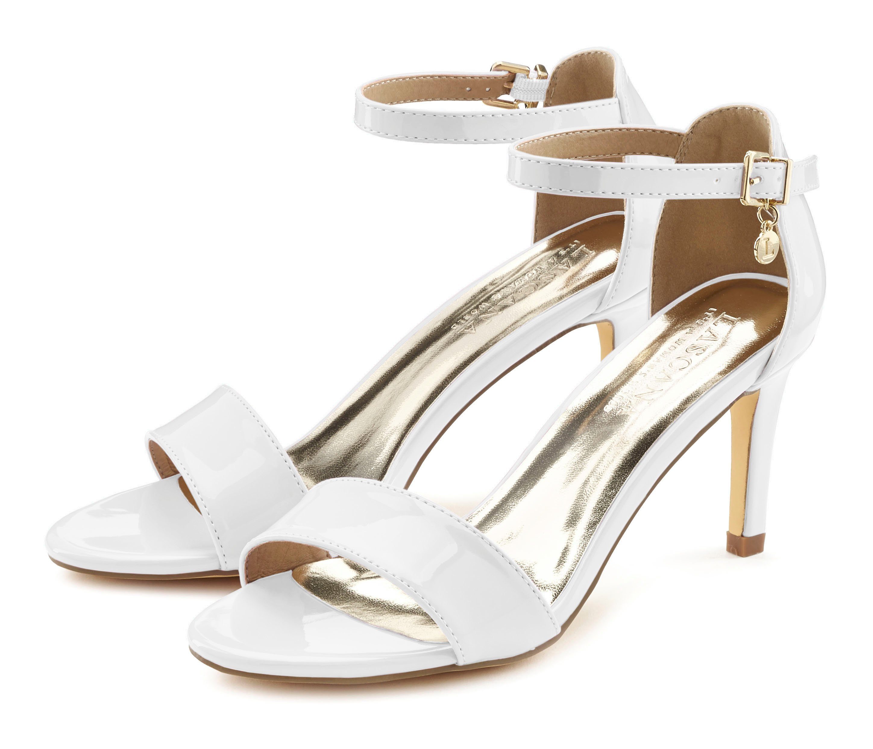 LASCANA Sommerschuh High-Heel-Sandalette im zeitlosen Design, günstig online kaufen