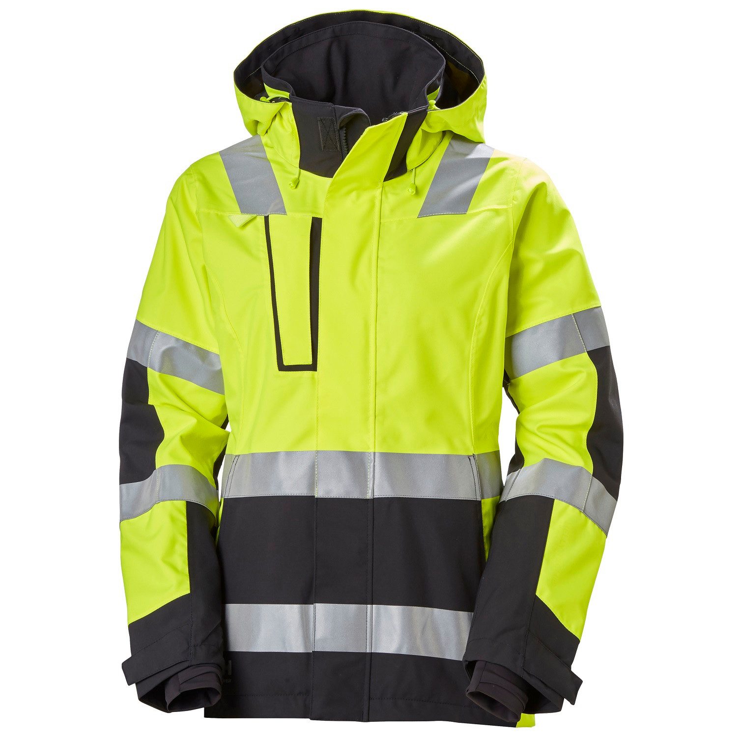 Helly Hansen workwear Arbeitsjacke Damen Warnschutz Regenjacke "LUNA" gelb/schwarz