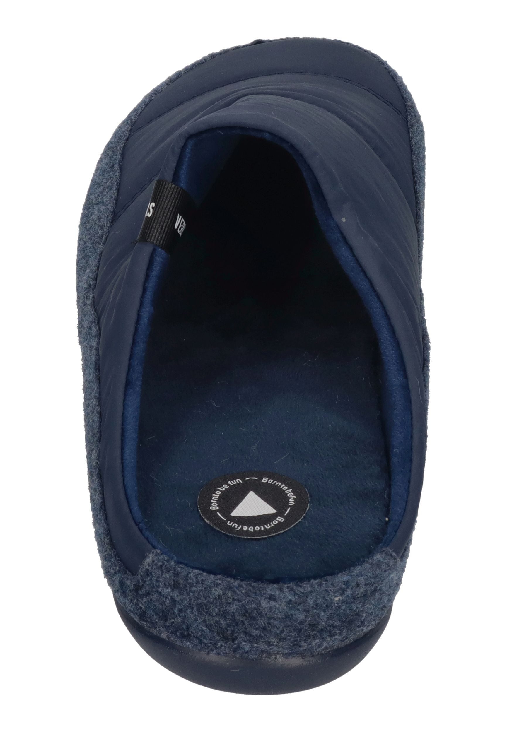 VERBENAS EARTH ACOLCHADO PICOS Hausschuh marino