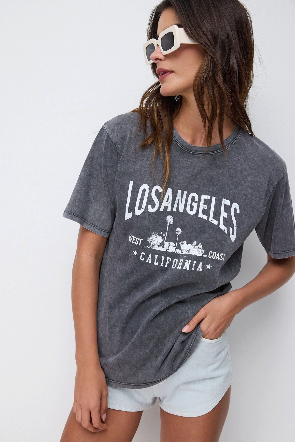 No Matter What T-Shirt Bedrucktes Oversize-T-Shirt