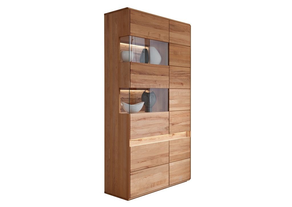 Main Möbel Vitrine Vitrine Schrank links 103x207cm Kernbuche Berlin