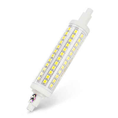 albrillo R7S, LED, LED Leuchtmittel, Warm, 10 W Ersatz 150W LED-Leuchtmittel