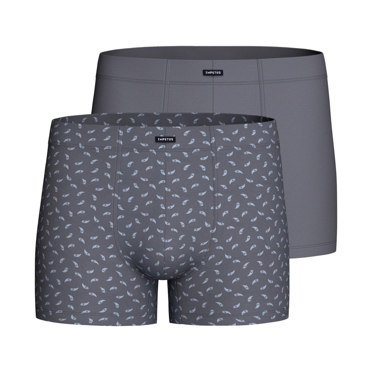 IMPETUS Boxershorts IM1222P12P2 Herren (2-St) Unterhose, Retroshorts, Pants, Shorts, Slips