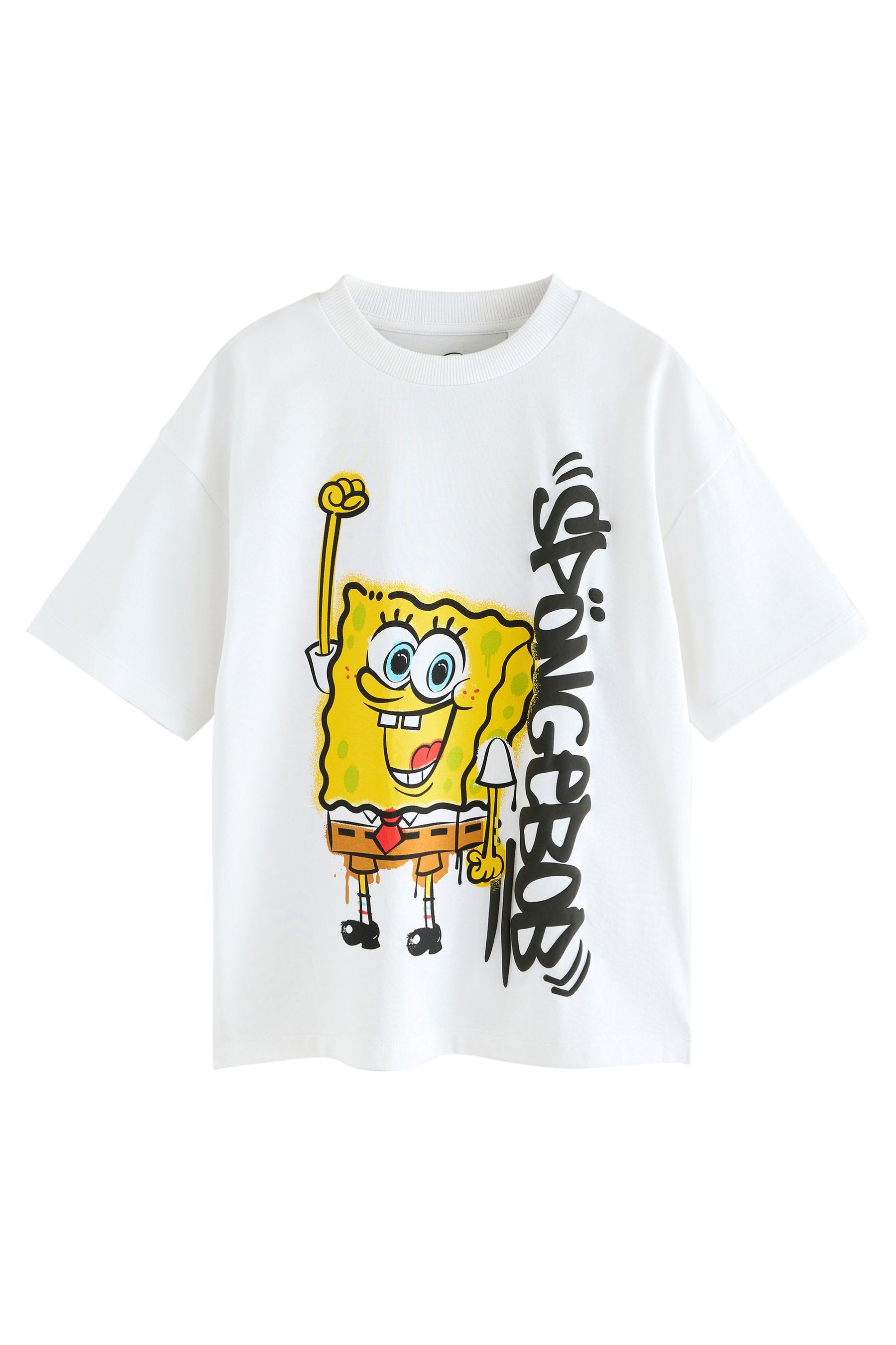 T-Shirt T-Shirt aus 100 % Baumwolle, Spongebob