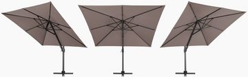 garten gut Sonnenschirm Big Roma, LxB: 300x300 cm, ohne Schirmständer, neigbar