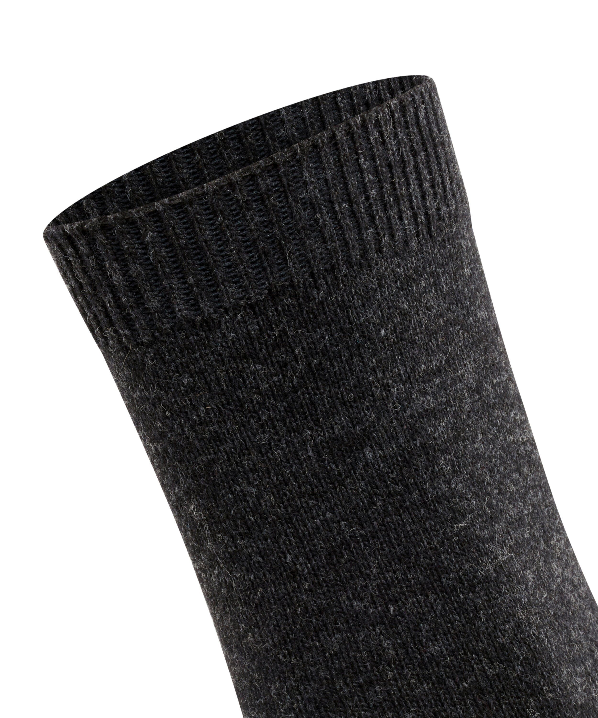 Socken anthra.mel Cosy FALKE (1-Paar) (3089) Wool