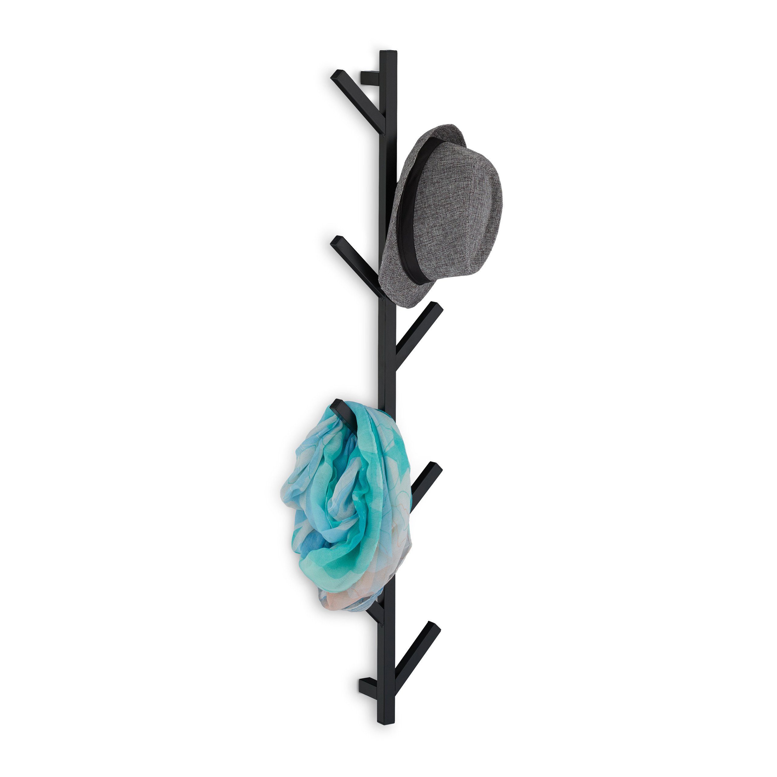 relaxdays Wandgarderobe mit 8 Hake günstig online kaufen