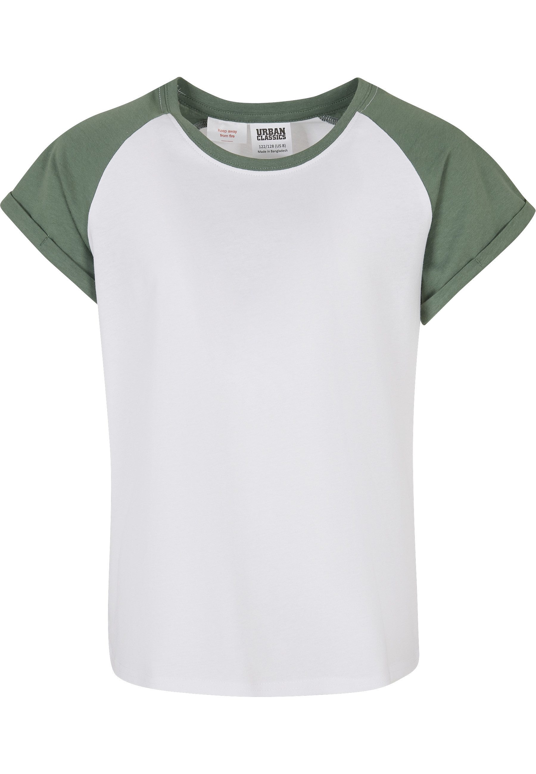 T-Shirt Urban Classics Damen Girls Contrast Raglan Tee 2-Pack