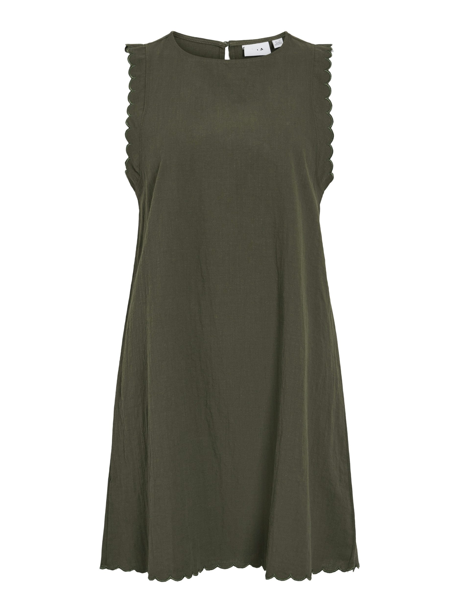 Vila Cocktailkleid VIFERNANDA O-NECK SHORT DRESS Deep Depths günstig online kaufen