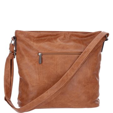 Antonio Umhängetasche Antonio Damen Handtasche Camel (1-tlg)