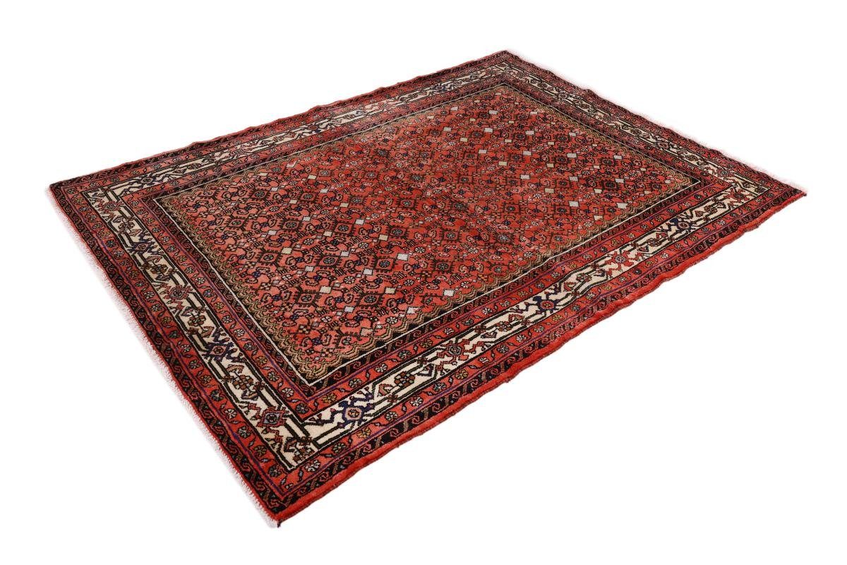 Orientteppich Hamadan Hosseinabad rechteckig, 149x206 mm Handgeknüpfter Höhe: Orientteppich, Nain 12 Trading
