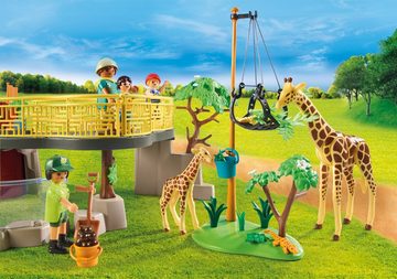 Playmobil® Konstruktions-Spielset Mein großer Erlebnis-Zoo (71190), Family Fun, (127 St), Made in Germany
