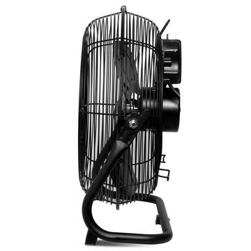 OZAVO Bodenventilator OZ270BK, Ø35 45 50cm Eisen Windmaschine Lüfter Standventilator Ventilator