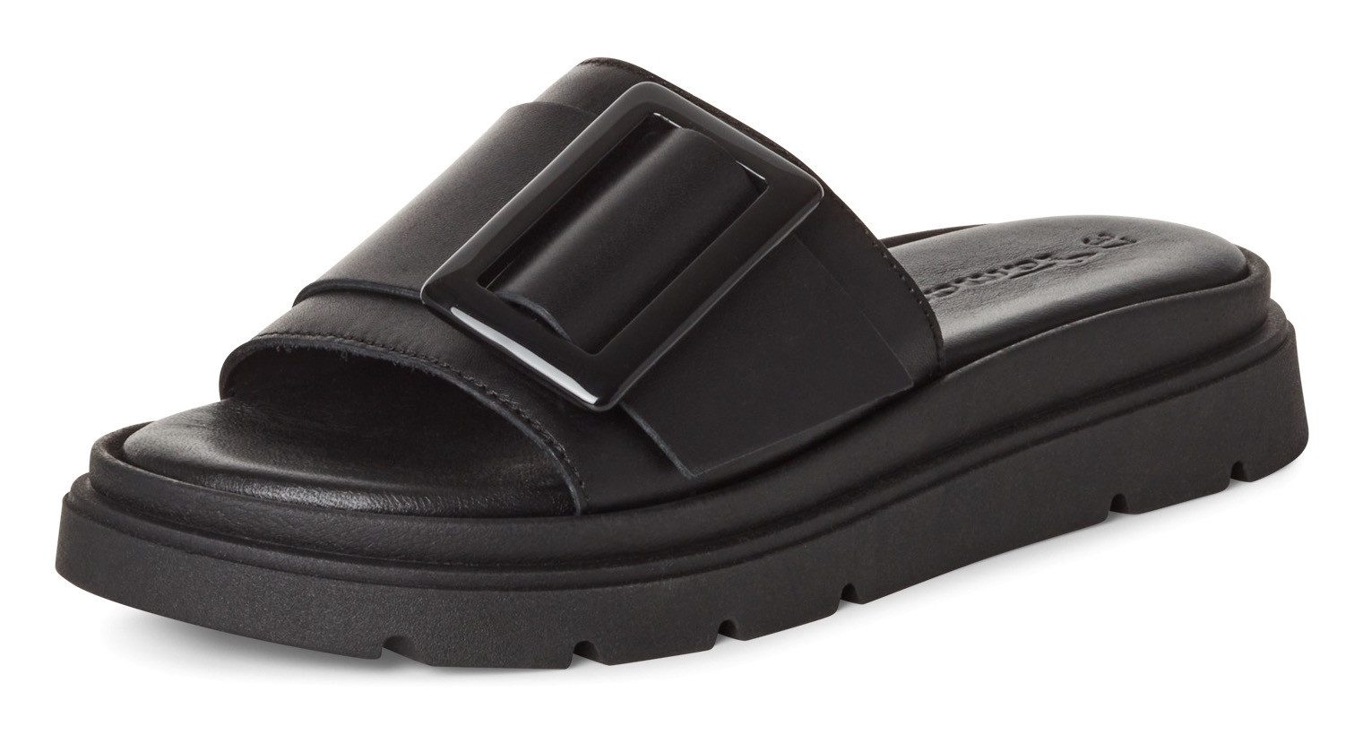 Tamaris Pantolette Plateau, Sommerschuh mit modischer Zierschnalle günstig online kaufen