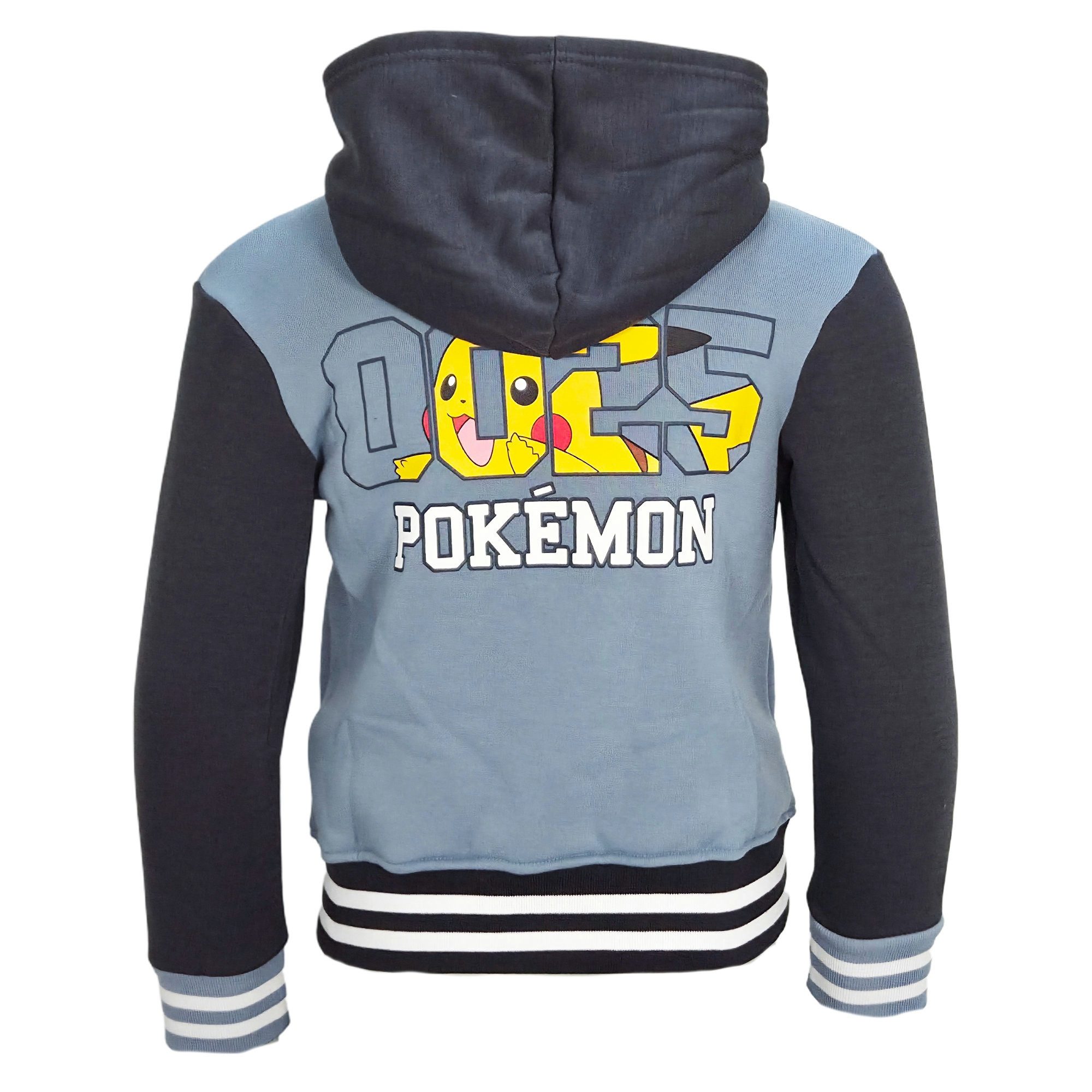 POKÉMON Kapuzenpullover Pokemon Pikachu Kinder Jungen Hoodie Jacke Gr. 98 bis 128