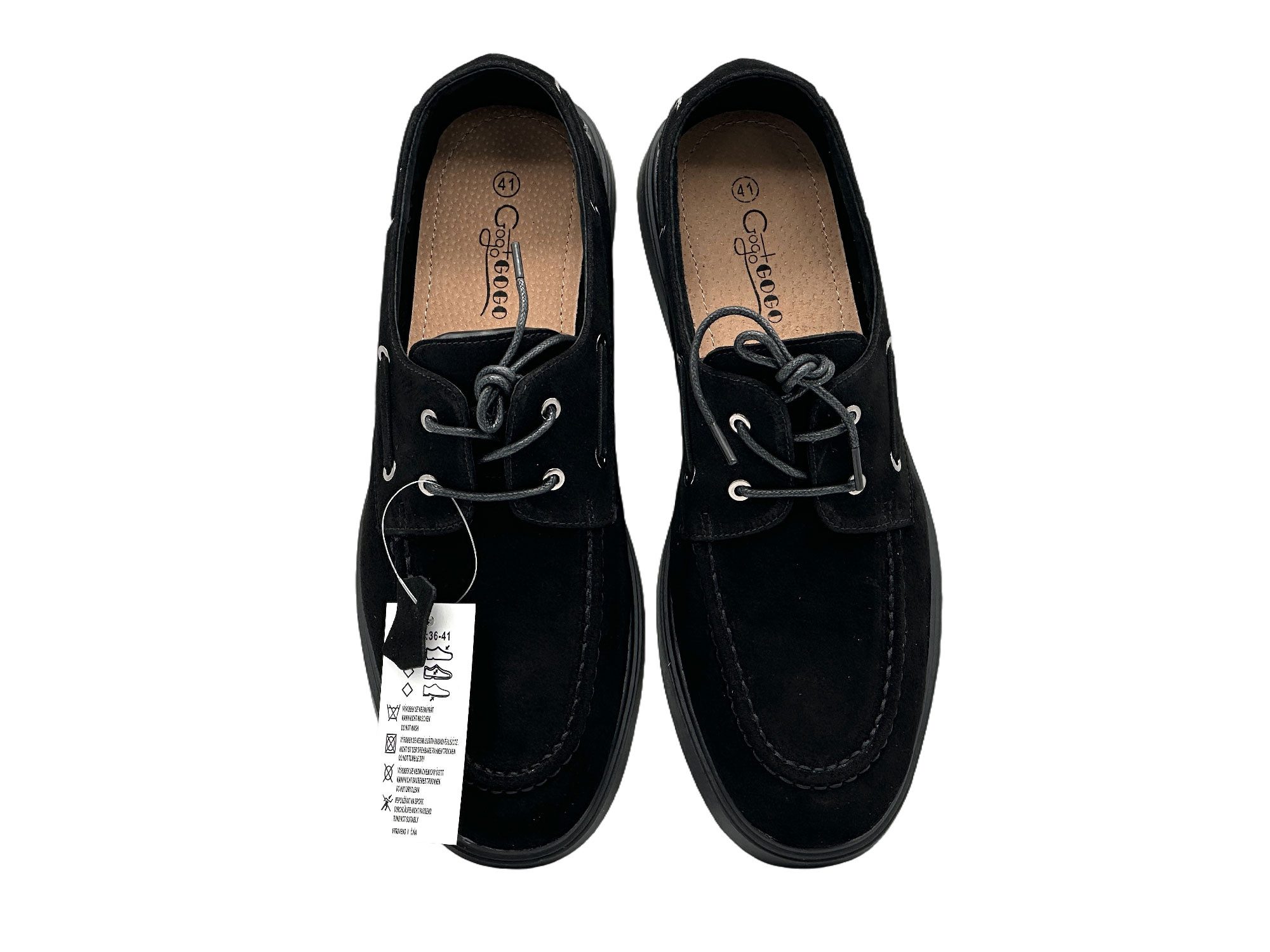 Nowaland Damen Echtleder Schnürschuhe – Bequeme Freizeit Halbschuhe Schnürschuh Weiches Veloursleder, leichte Sohle, bequem & vielseitig kombinierbar – Bild 4 von 5