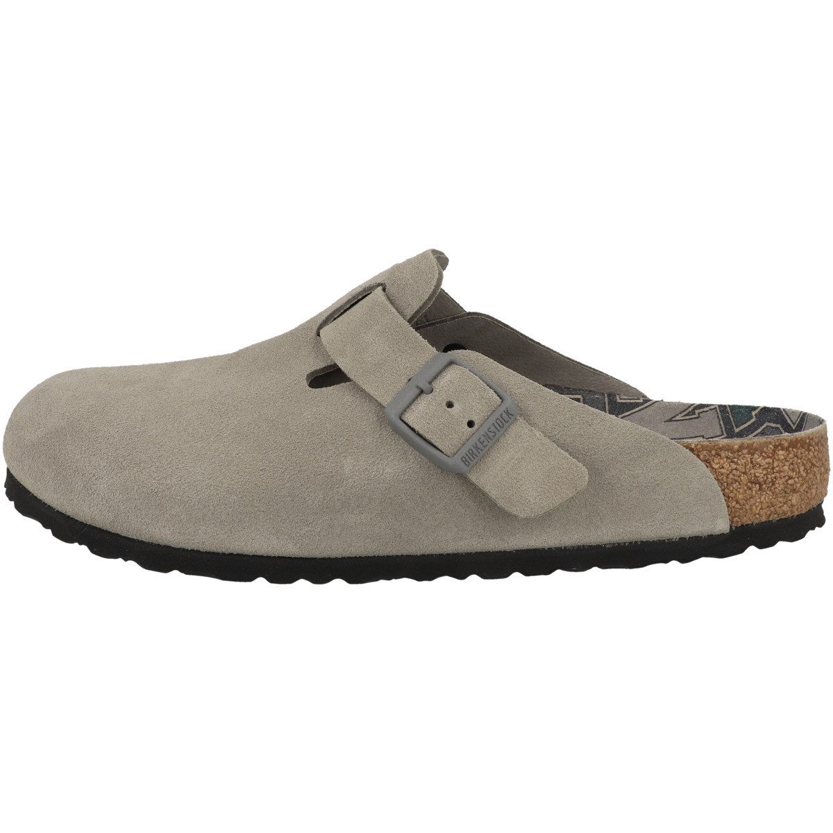 Birkenstock Boston Veloursleder normal Unisex Erwachsene Clog Sandalen, Hausschuhe, Pantoletten, Badeschuhe, Gartenschuhe