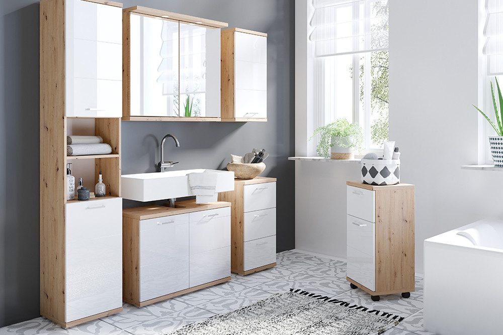 riess-ambiente Hängeschrank LOFT 73cm natur / günstig online kaufen