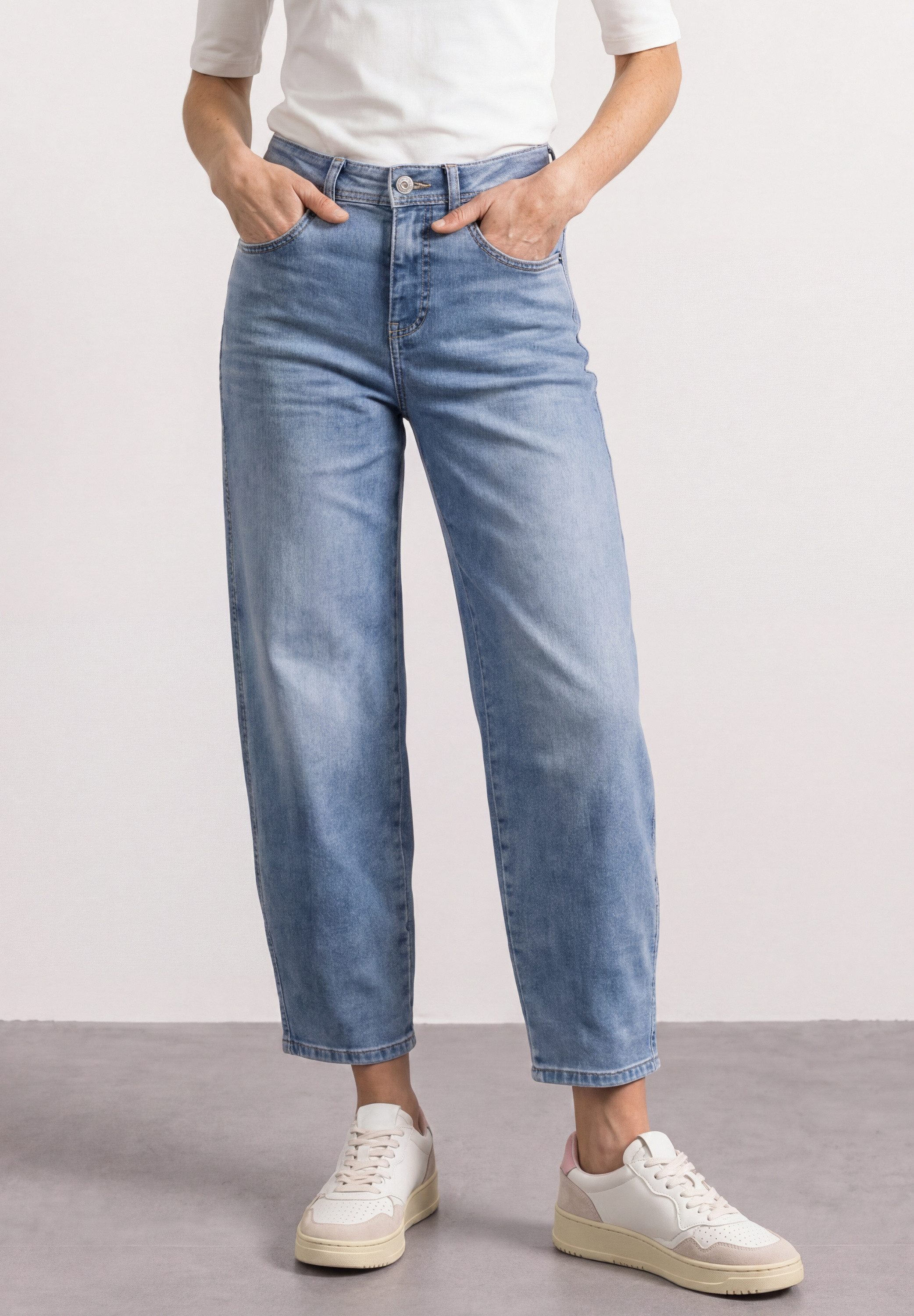 STREET ONE Loose-fit-Jeans im Loose Fit