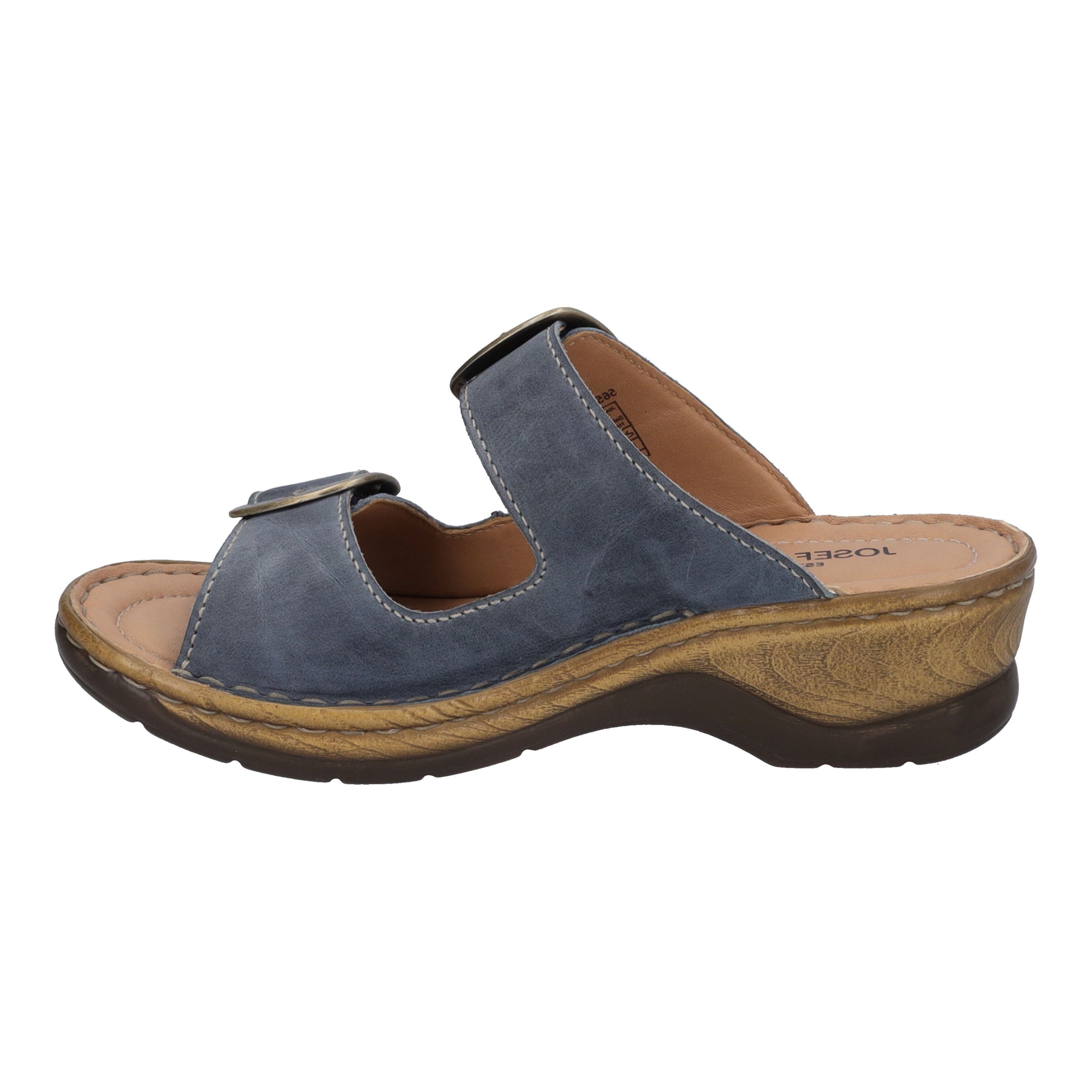 Josef Clog Seibel 76, blau Catalonia Dunkelblau