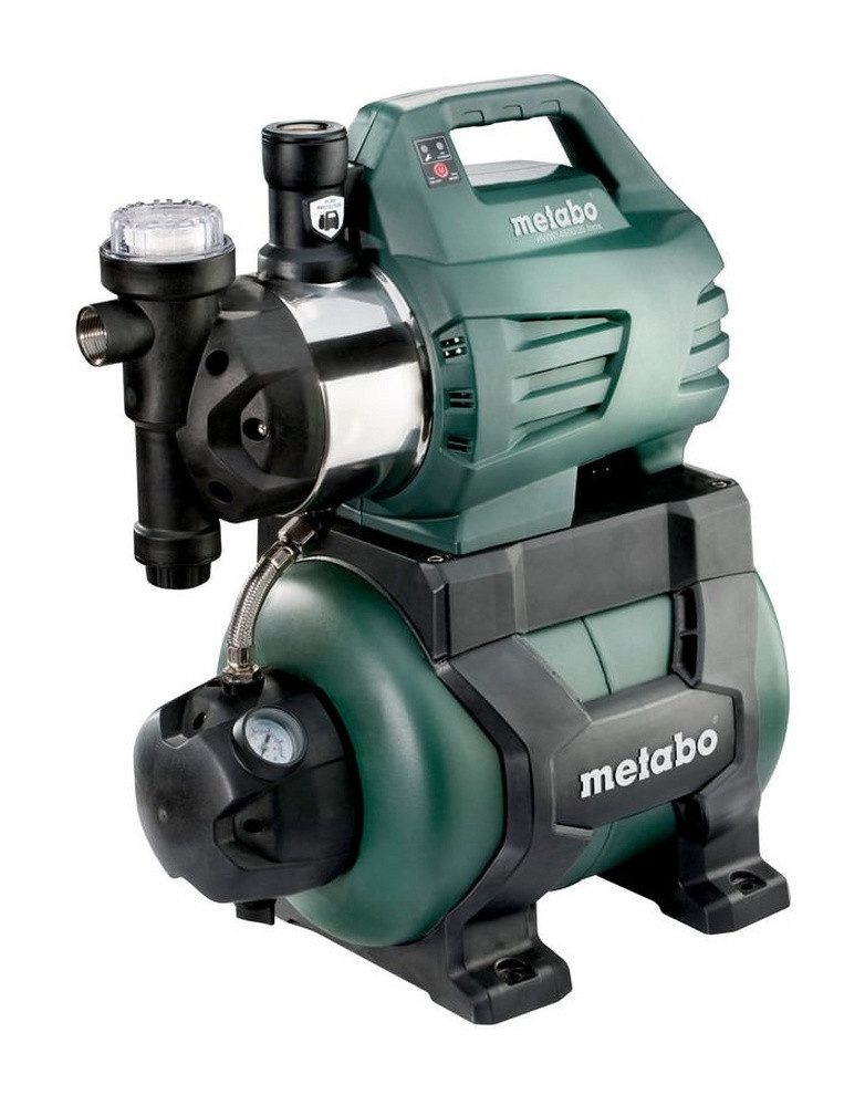 metabo Hauswasserwerk HWW HWWI 4500/25 Inox, Bewässern, Fördern & Auspumpen Klarwasser